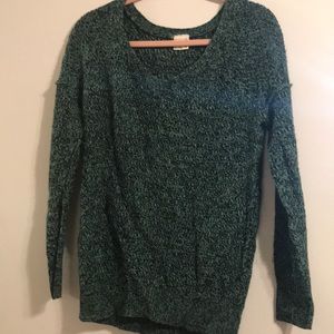 Essentials by Full Tilt teal sweater size XS